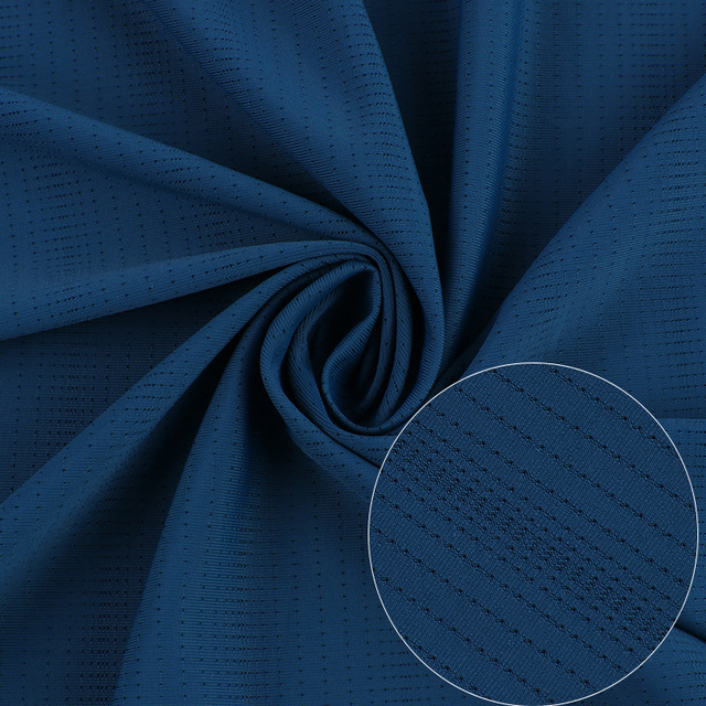 Quick-Dry Moisture Wicking Jersey Breathable Polyamide Nylon Spandex Mesh Tshirts Fabric for Activewear Sportswear Plain Style