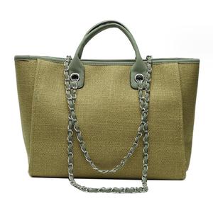 2024 <span class=keywords><strong>alibaba</strong></span> <span class=keywords><strong>online</strong></span> <span class=keywords><strong>shopping</strong></span> algodão lona mulher casual tote handbag, novo design coreano senhora lona bolsa crossbody multi tamanho - Product Image 3
