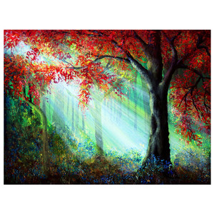Peinture Diamant 5D DIY Série <span class=keywords><strong>Paysage</strong></span> Arbre <span class=keywords><strong>Adulte</strong></span> – Cadeau pour Enfants - Product Image 1