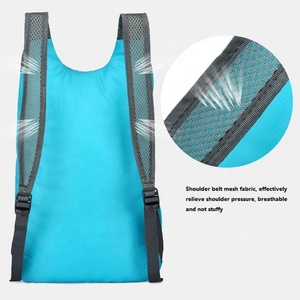 Sac à dos de sport imperméable au design simple, personnalisé en usine BSCI, sac à dos pliable de loisirs pour la promotion - Product Image 6
