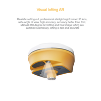 Receptor GPS RTK Hi Target V300 GNSS Base Rover con Clasificación IP68 -45~75 para Topografía, Compatible con V200 V500 VRKT2