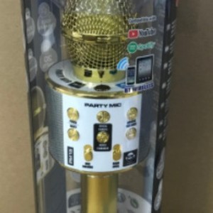 Party Mic Portable Karaoke <b>Microphone</b> Reverb Adjustment Plastic Material WS 858 - Product Image 5