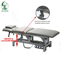 Jincheng Ensemble de meubles de spa Lit de massage électrique Lit de spa Atelier Lit de beauté électrique gris pour salon de beauté