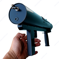 Pistolet à flamme métallique portatif avec commande électrique sans fil pour DJ, fête, scène, club