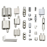 Vente directe : Kit de suspension avec connecteurs de serrage de câble bidirectionnels réglables pour boucles de câble métallique