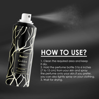 Spray corporel parfumé pour homme, style Dubaï, parfum floral, taille standard, aérosol