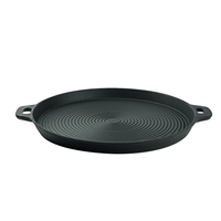 Plaque chauffante ronde en fonte de style coréen pour le camping en plein air, le barbecue, les poêles à frire antiadhésives poêle à paella et à griller