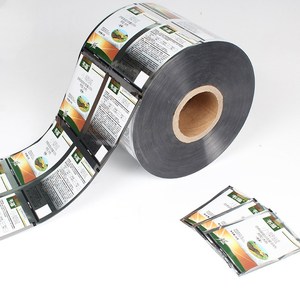Emballage en plastique imprimé sur mesure, <span class=keywords><strong>film</strong></span> d'emballage alimentaire en aluminium, <span class=keywords><strong>film</strong></span> plastique laminé, sachet d'emballage, rouleau <span class=keywords><strong>de</strong></span> <span class=keywords><strong>film</strong></span> pour en-cas - Product Image 1