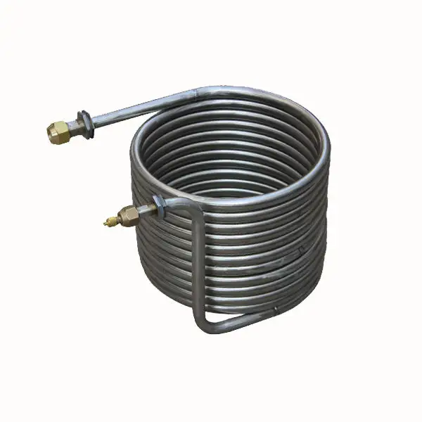 High Quality Serpentine Titanium Tubing Coil Evaporator Coil Pure Titanium Coil Heat Exchanger
