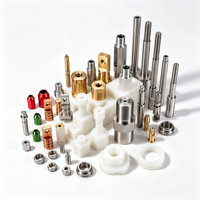 Pièces usinées CNC sur mesure en acier inoxydable et aluminium, petites pièces, usinage CNC sur tour et fraiseuse 5 axes