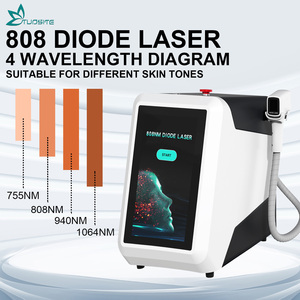 Appareil d'épilation laser à diode à quatre longueurs d'onde 755 808 940 1064, refroidissement par compresseur, poignée tactile, écran tactile, indolore, permanent - Product Image 5