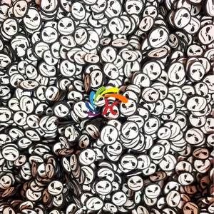 Festival Halloween Bat Ghost <strong>Jack</strong> Sally Eyeball Polymer Clay Sprinkle for Craft Tumbler Glitter Wholesale - Product Image 4