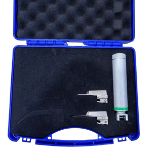 Haiye y tế HP loạt sợi quang laryngoscope Bộ Macintosh với xử lý laryngoscope setwith LED ánh sáng Miller laryngoscope - Product Image 6