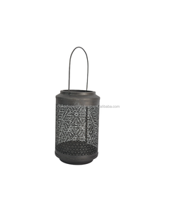 Lanterne de poignée en fer, grande taille, couverture ronde, en forme de feuille, suspendu, décoration de mariage, meilleure qualité, promo - Product Image 4
