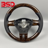 Volant en bois personnalisable pour Volkswagen Passat, accessoires intérieurs automobiles populaires