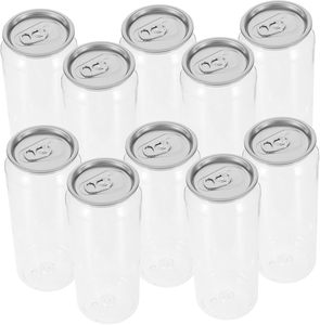 Nueva Lata de Bebidas PET de 500 ml con Tapa de Aluminio y Tapa Abatible para Café, Té, Bebidas Energéticas, Jugos, Refrescos y Bebidas Carbonatadas - Product Image 2