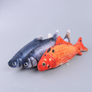 Douyin dengan Mainan Hiburan Kucing Ikan Simulasi Ikan Elektrik Selebriti <span class=keywords><strong>Web</strong></span> Yang Sama Mainan Kucing Ikan Listrik - Product Image 4