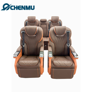Sedile di Lusso Stile Capitano VIP per Furgone con Tavolino, Aggiornamento Interni Auto per <span class=keywords><strong>Mercedes</strong></span> Benz <span class=keywords><strong>Classe</strong></span> <span class=keywords><strong>V</strong></span> <span class=keywords><strong>Vito</strong></span> - Product Image 3