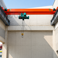 Grúa Puente Monoviga de 10 Toneladas con Certificación CE, Grúa Puente con Cabina Cerrada Europea, Exportación de Fábrica