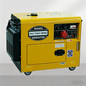เครื่องกำเนิดไฟฟ้าแบบเงียบพิเศษ RTH 10KW/12.5KVA ระดับมืออาชีพ 1 เฟส 3 เฟส พร้อมระบบเก็บเสียง ได้รับการรับรองมาตรฐาน CE รุ่น EF10000TE กำลังไฟฟ้ากว้าง - Product Image 6