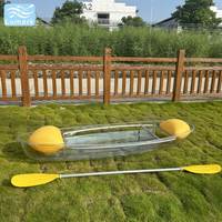 Kayak transparent pour adulte avec siège flottant et kit de réparation pour fabricant hôtelier de Chine Lumark Unbreakable