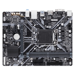 Nouvelle carte mère de bureau <span class=keywords><strong>GIGABYTE</strong></span> H310M H 2.0 en gros, LGA1151, Intel H310 de 8e/9e génération, double DDR4 DIMM, SATA, 32 Go, pour PC de jeu - Product Image 2