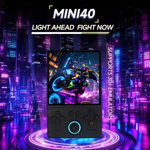 Consola de Juegos Retro Portátil Mini40 de Código Abierto, 4 Pulgadas, para Dos Jugadores, con WIFI, para Batallas en Línea, Ideal para Regalo Familiar, Disponible en Stock - Product Image 1