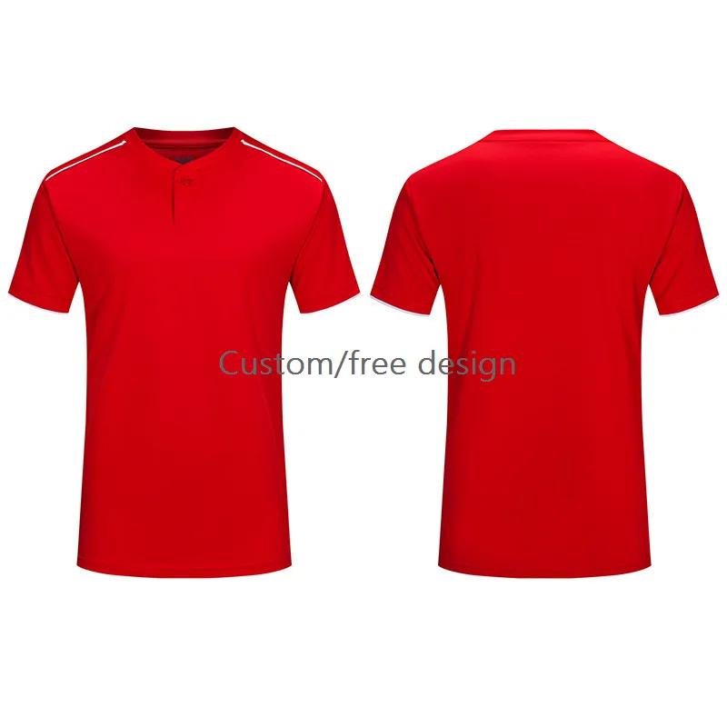 Custom Old Red Retro Soccer Jerseys Design Football Jerseys Top Thailand Quality Original Retro Soccer Shirt