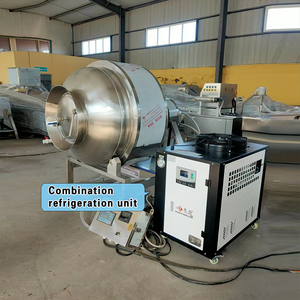 เครื่องทำทัมเบลอร์สุญญากาศอุตสาหกรรมแก้วน้ำเนื้อความจุขนาดใหญ่อุปกรณ์แปรรูปอาหารสำหรับหมักกิมจิไก่และปลา - Product Image 3