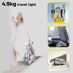 Carrito <span class=keywords><strong>de</strong></span> Bebé Ligero Todoterreno JXB Direct Selling High View con Mango Ajustable - Product Image 3