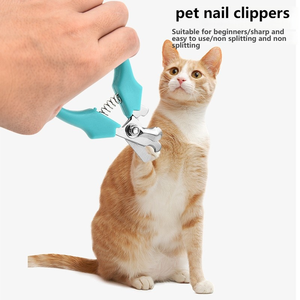 Stainless Steel Toenail Scissor <b>Tool</b> Long Handle Pet Grooming Products Puppy Nail Clippers for Dogs Kitties Plastic Cat Supply - Product Image 2
