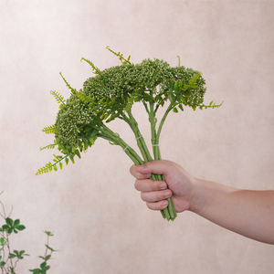 Künstliche Blume Simulierte Haferfrucht, Plastik-Blumendekoration, Tisch-Mittelstück Dekorative Blume - Product Image 4