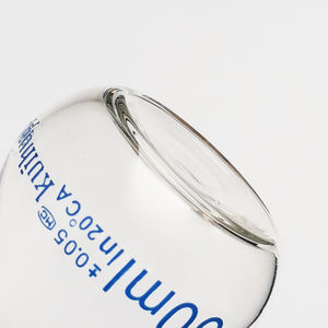 ขวดวัดปริมาตรแก้วโบโรซิลิเกตชนิดคอแหลม ทนกรด สำหรับห้องปฏิบัติการเคมี ขนาด 5-2000 มล. พร้อมจุกแก้ว - Product Image 4