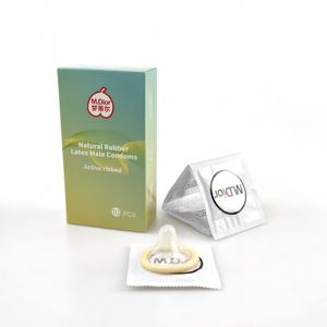 <span class=keywords><strong>Condones</strong></span> de látex ultrafinos punteados certificados SABS con puntos - Product Image 4