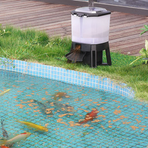 Alimentatore per Acquario SUNSUN CFF-206, Distributore Automatico Solare per Laghetti - Product Image 2