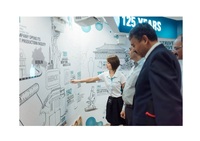 Sensor láser multitáctil Magic Wall proyección interactiva ciencia arte pared proyección mapeo dedo toque en Exposición de museo