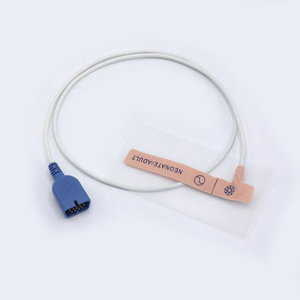 니혼 코덴 TL-253T 호환 일회용 Spo2 센서, 신생아/성인용 접착 테이프 SP1021 - Product Image 1