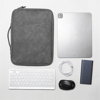 Çanta iPad kılıfı hava 4 5 10.9 Pro 11 10.2 12.9 10th PU deri cilt su geçirmez Tablet kol macbook çantası 11 13 inç