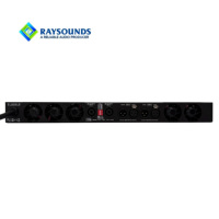 Amplificateur de puissance Hi-Fi numérique professionnel 2 canaux 2000W de la série Raysounds avec construction en alliage d'aluminium métallique pour utilisation sur scène