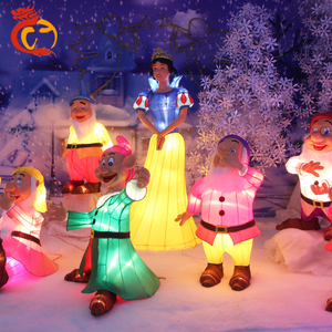De China tela de seda linternas Navidad Año Nuevo Festival de las luces al aire libre de las luces - Product Image 1