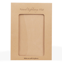 Boîte à enveloppes plates en papier kraft avec fenêtre transparente en PVC, impression de logo personnalisée, prix d'usine