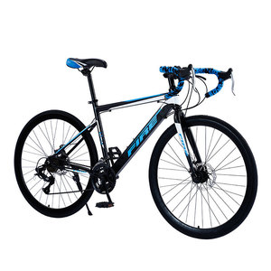 Bicicleta de Carretera Fire 700c de Aleación de Aluminio con Frenos de Disco Dobles y Horquilla Rígida para Turismo - Product Image 4