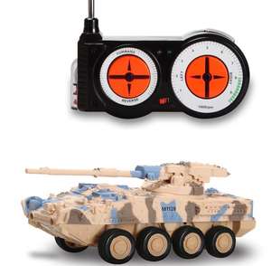 Regali per bambini 2.4Ghz War Offroad nuovo giocattolo da battaglia telecontrollo esercito giocattolo in plastica a infrarossi Mini Rc serbatoio per bambini - Product Image 4