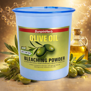 Polvo Decolorante para el Cabello de Excelente Rendimiento Natural, con Aceite de Oliva, Fórmula Suave, Protección del Cuero Cabelludo, Decolorante para el Cabello, 500 g - Product Image 3
