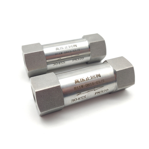 Yüksek basınçlı tek yönlü valf 304 paslanmaz çelik 1/8 "1/4" <span class=keywords><strong>3</strong></span>/8 "1/<span class=keywords><strong>2</strong></span>" <span class=keywords><strong>3</strong></span>/4 "1" <span class=keywords><strong>3</strong></span>.<span class=keywords><strong>2</strong></span> Mpa erkek konu çek valf - Product Image 3