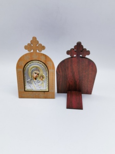 Marco de madera de Jesús María, adornos religiosos de la Virgen María, adorno religioso, novedad - Product Image 3