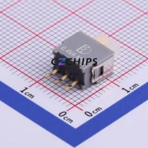 5SES1S105M2RES Slide Switch Through hole Component THT Switch Single Pole Double Throw Rectangle Pin Header Gull Wing Type 9.5mm - Product Image 1