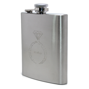 7oz Liqueur Whisky <span class=keywords><strong>Alcool</strong></span> Flacon 6oz Hip Flask Bouteille Laser Graver Cadeaux Personnalisés 8oz En Acier Inoxydable Hip Flask Logo <span class=keywords><strong>Personnalisé</strong></span> - Product Image 2