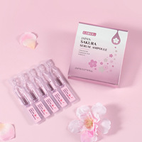 Nouveau produit Sérum à la fleur de cerisier en ampoule 2mL * 10 Hydratant, nourrissant, à la nicotinamide, éclaircissant