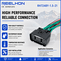 Connecteur Étanche Automobile 3 Broches 7248Y-1.5-21 Auto Connect pour Faisceau de Câbles Électriques avec Boîtier Scellé